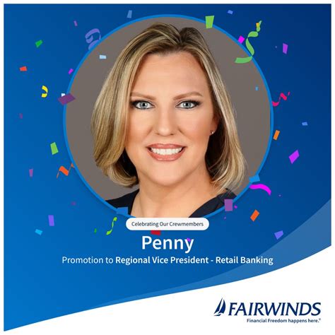 Fairwinds Credit Union On Linkedin We Are Excited To Announce Penny Amp 39 S Fairwinds Credit Union On Linkedin We Are Excited To Announce Penny Amp 39 S
