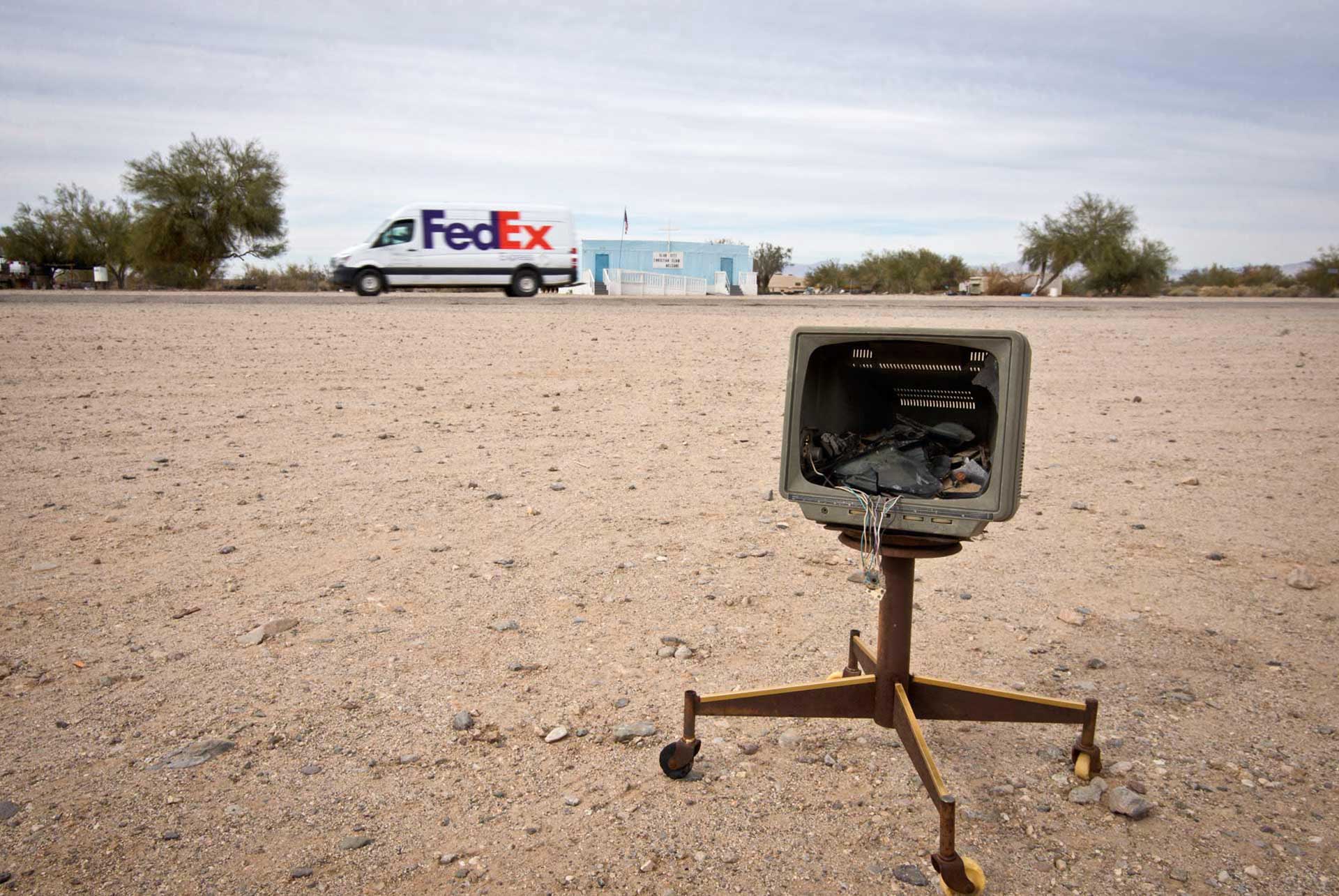 Fed Ex Driving