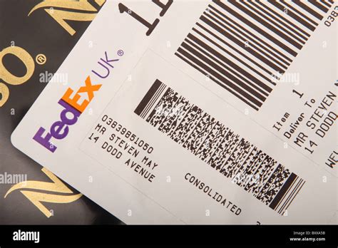 Fedex Express Label On Package