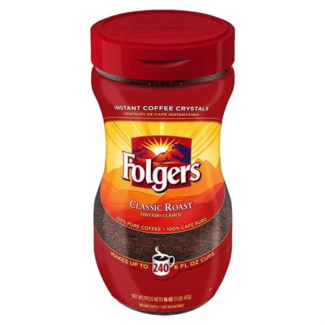 Folgers Instant Coffee 16 Oz Bj S Wholesale Club Folgers Instant Coffee 16 Oz Bj S Wholesale Club