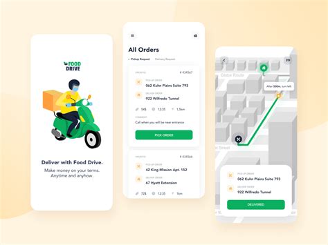 Food Delivery Driver Apps