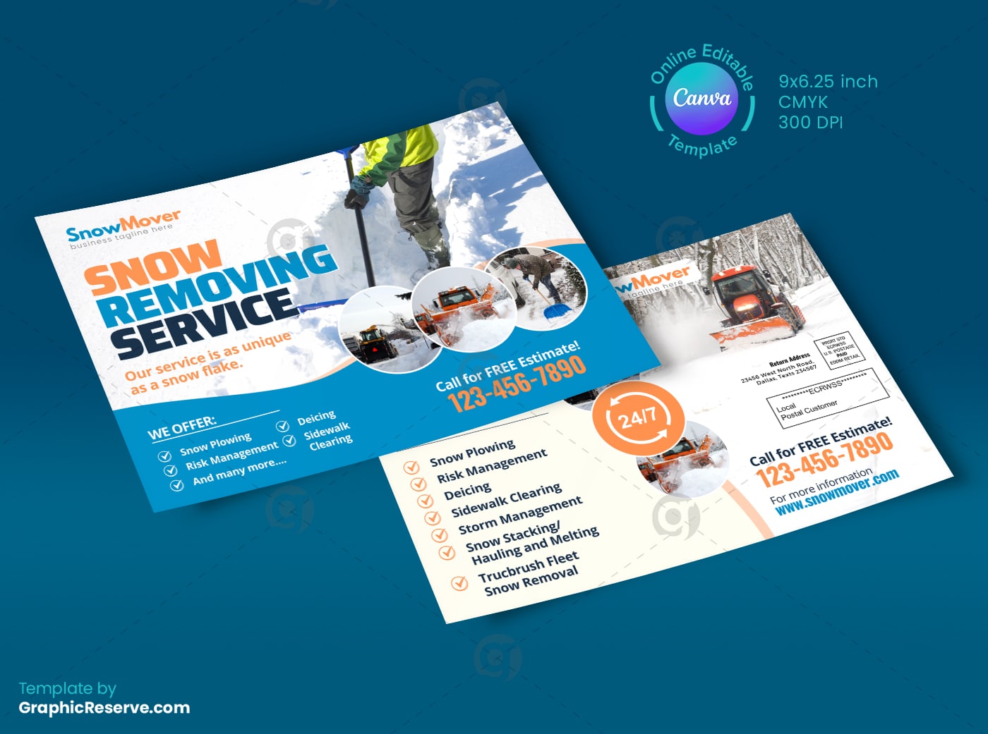 Free Editable Snow Removing Service Designs Free Editable Snow Removing Service Designs