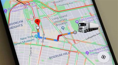 Google Map Truck Route