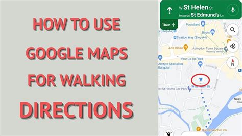 Google Map Walking Directions Google Map Walking Directions