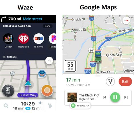 Google Maps Vs. Waze Updates