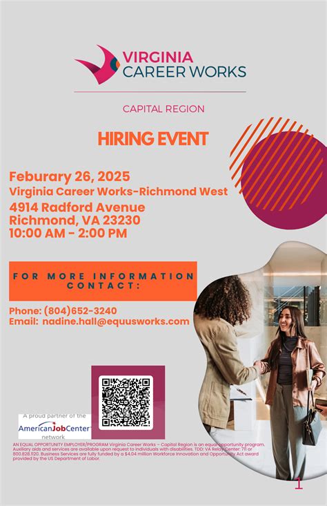 Hca Hiring Event Virginia Career Works Capital Region