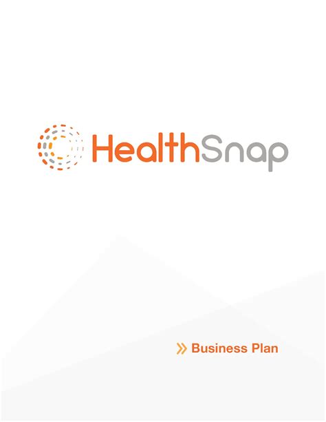 Healthsnap Business Plan Masterplans Recent Project