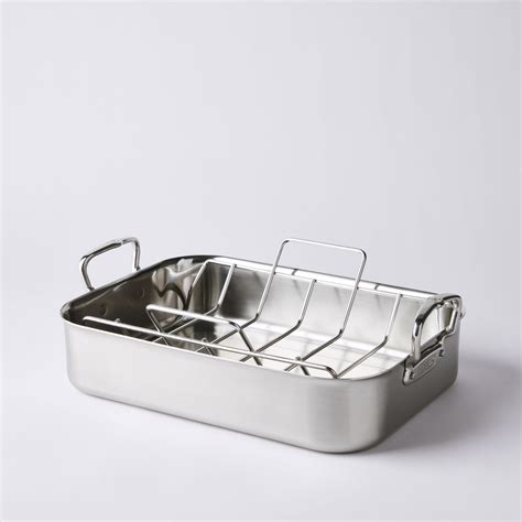 Hestan Provisions Classic Roaster With Rack 14 5 Or 16 5 Stainless