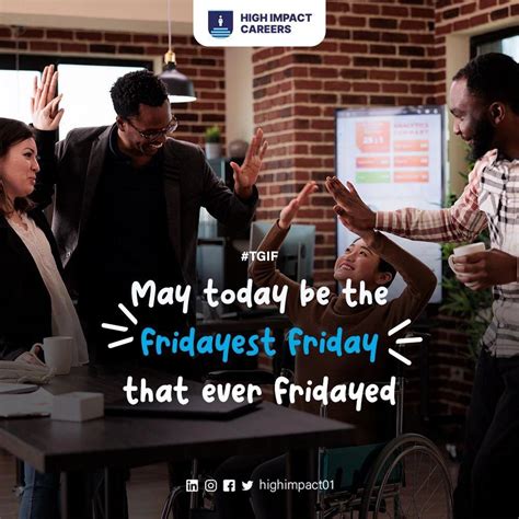 High Impact Careers On Linkedin Tgif Highimpactcareers High Impact Careers On Linkedin Tgif Highimpactcareers