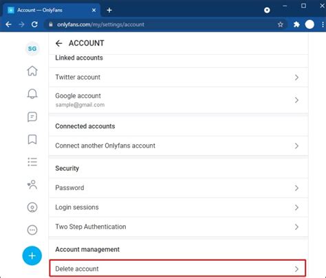 How To Delete Onlyfans Account