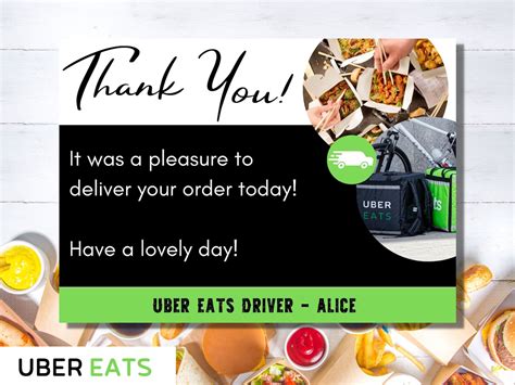 How To Make 200 A Day With Uber Eats Thank You For Your Order Labels How To Make 200 A Day With Uber Eats Thank You For Your Order Labels