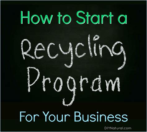 How To Start A Recycling Program For A Diy Business Recycling How To Start A Recycling Program For A Diy Business Recycling