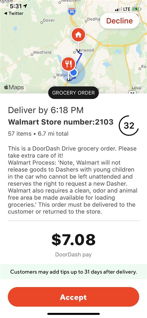 I Love Declining These Orders So Quickly R Doordash I Love Declining These Orders So Quickly R Doordash
