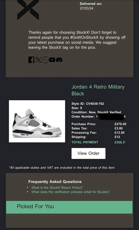 Is This Order Confirmation Real R Stockx Is This Order Confirmation Real R Stockx