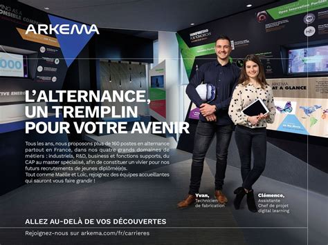 Jeunes Talents Alternance Arkema Global Jeunes Talents Alternance Arkema Global