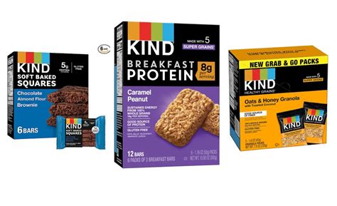 Kind Introduces New Protein Bar Soft Baked Squares And Grab And Go Kind Introduces New Protein Bar Soft Baked Squares And Grab And Go