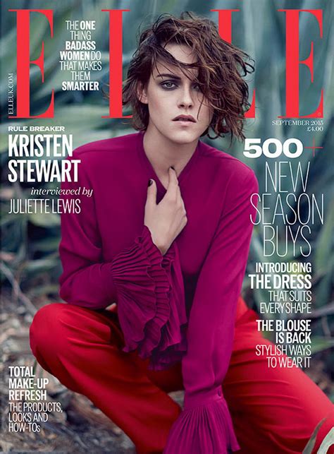 Kristen Stewart Elle Magazine Uk September 2015 Cover And Pics Kristen Stewart Elle Magazine Uk September 2015 Cover And Pics