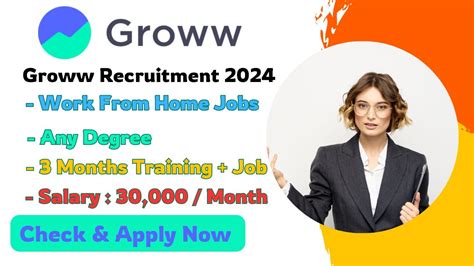 Latest Groww Recruitment 2024 Work From Home Jobs Latest Groww Recruitment 2024 Work From Home Jobs