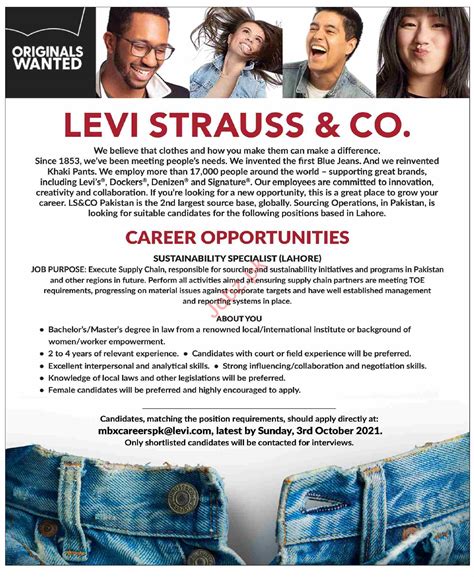 Levi And Strauss Careers
