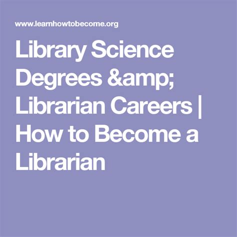 Library Science Degrees Amp Librarian Careers How To Become A Librarian Library Science Degrees Amp Librarian Careers How To Become A Librarian
