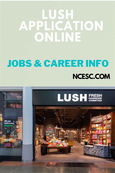 Lush Application Online Jobs Career Info Updated Lush Application Online Jobs Career Info Updated