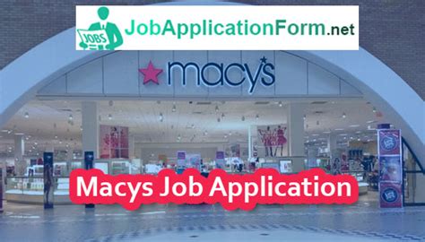 Macy S Job Application Form Apply Online 2025 Careers Job Macy S Job Application Form Apply Online 2025 Careers Job
