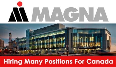Magna International Inc Careers