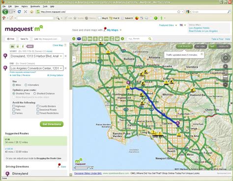 Mapquest Directions From And To