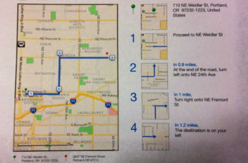 Mapquest Directions Printable
