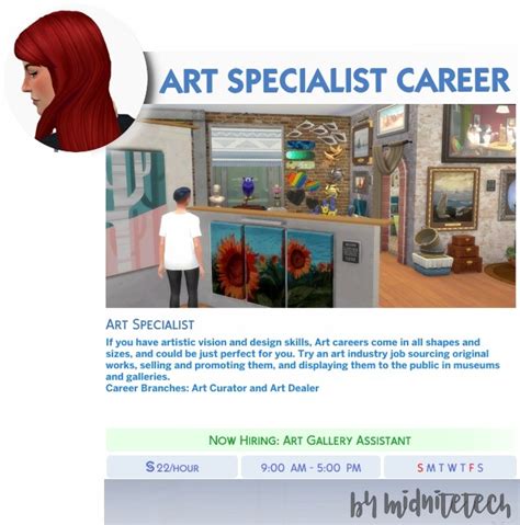 Maxis Match Cc World Midnitetech Art Specialist Career Requested Maxis Match Cc World Midnitetech Art Specialist Career Requested