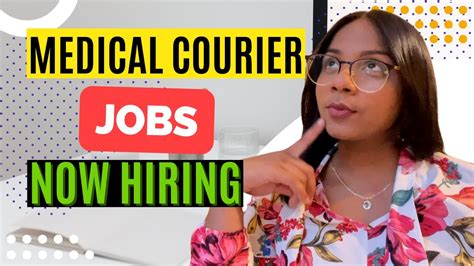 Medical Courier Contractor Jobs