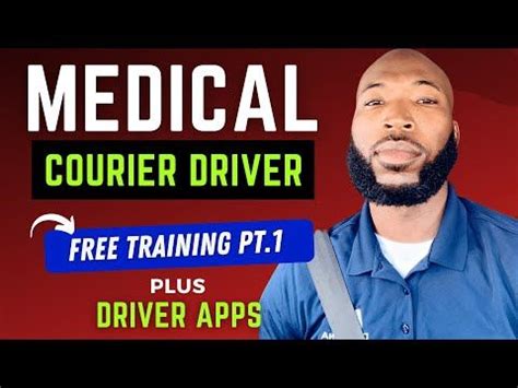 Medical Courier Independent Driver Free Training Pt 1 Training Video Link In Description Medical Courier Independent Driver Free Training Pt 1 Training Video Link In Description