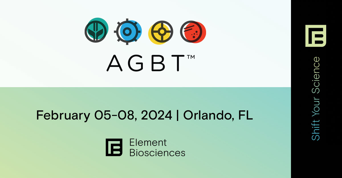Meet Element Biosciences At Agbt 2024 Element Biosciences Meet Element Biosciences At Agbt 2024 Element Biosciences