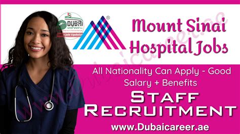 Mount Sinai Hospital Careers
