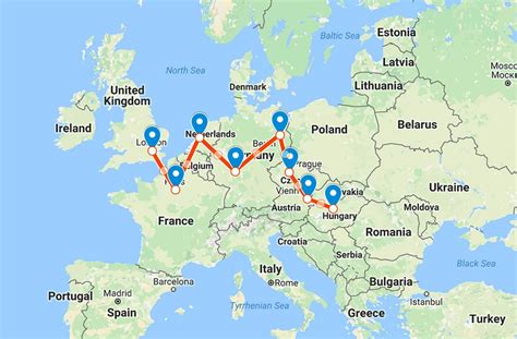 Multi Country Trip Planner