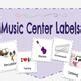 Music Center Labels By Ms Tranchida Tpt Music Center Labels By Ms Tranchida Tpt