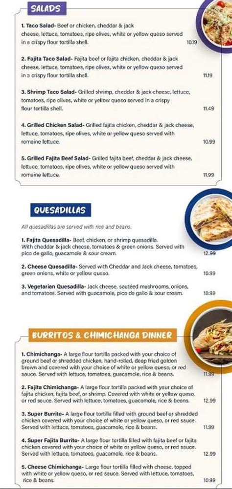 Nando Amp 39 S Mexican Menu Conway Ar Nando Amp 39 S Mexican Menu Conway Ar