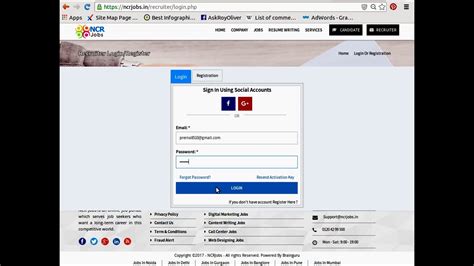 Ncr Jobs Registration Process For Recruiters Youtube Ncr Jobs Registration Process For Recruiters Youtube
