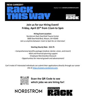 Nordstrom Hiring Event Kentucky Career Center Nordstrom Hiring Event Kentucky Career Center