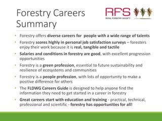Online Careers Guide For Forestry And Arboriculture Ppt Online Careers Guide For Forestry And Arboriculture Ppt