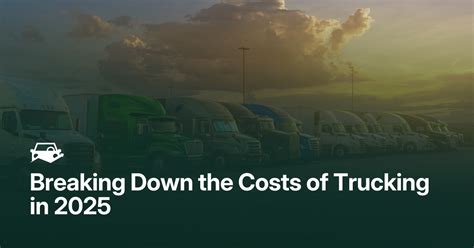 Operating Trucking Costs In 2025 How To Manage Expenses Operating Trucking Costs In 2025 How To Manage Expenses