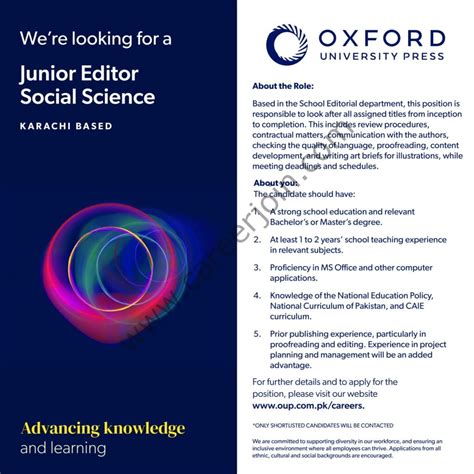 Oxford University Press Careers