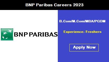 Paribas Careers Paribas Careers