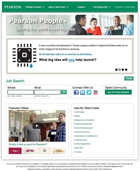 Pearson Jobs Find A Job Recruitment Marketing Marketing Solution Pearson Jobs Find A Job Recruitment Marketing Marketing Solution