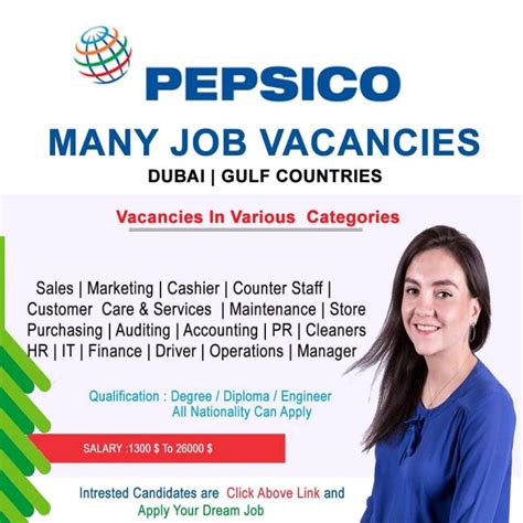 Pepsico Careers Jobs In Dubai Urgent Hiring Apply Now Pepsico Careers Jobs In Dubai Urgent Hiring Apply Now