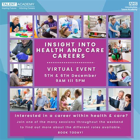 Poster For Insight Into Health And Care Careers Virtual Event United Poster For Insight Into Health And Care Careers Virtual Event United