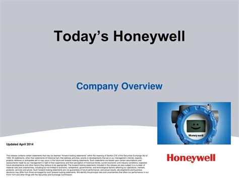 Ppt Today S Honeywell Powerpoint Presentation Free Download Id 6304456