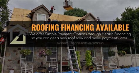 Roofing Companies With Financing