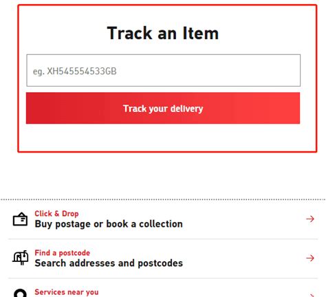 Royal Mail Tracking Tracking