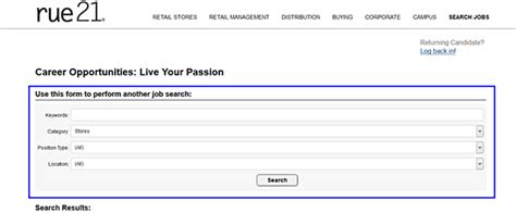 Rue 21 Careers